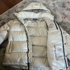 Aritzia Super Puff Jacket in Cream